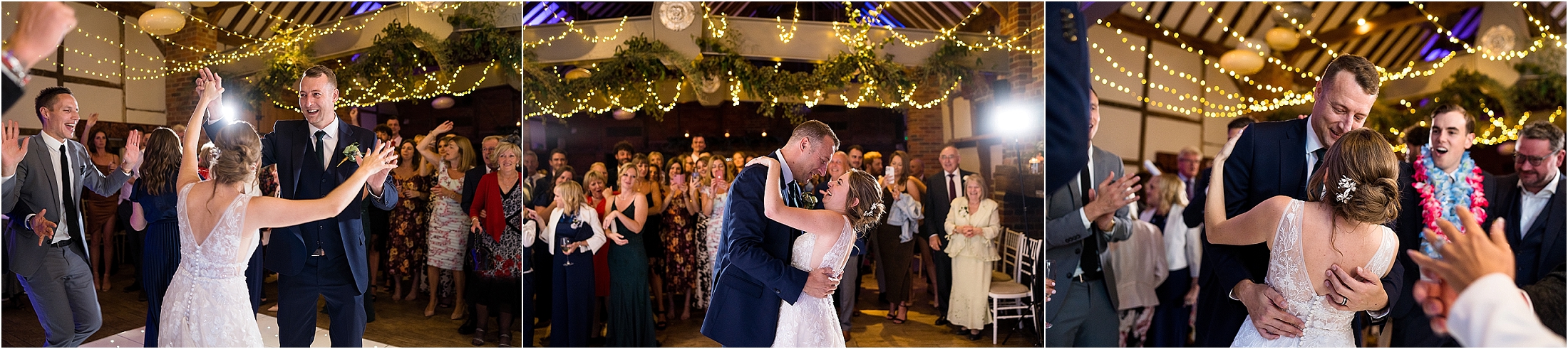 First dance in the Dawley Barn